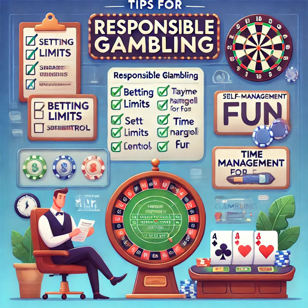 Responsible gambling infographic