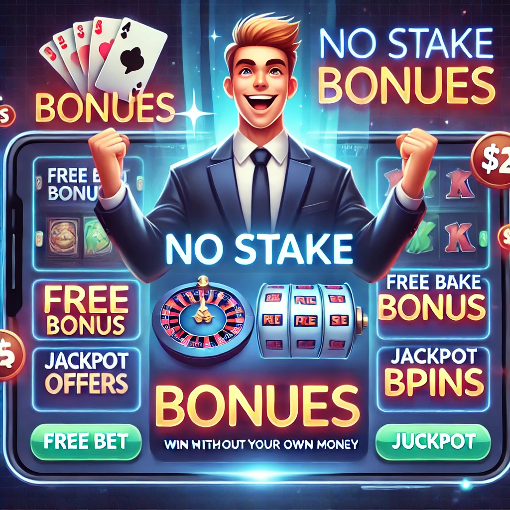 A hand receiving virtual coins, illustrating a no deposit bonus that allows play without an initial deposit